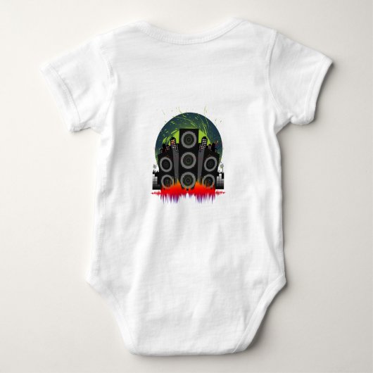 Speaker Blast Romper (Achterkant)