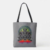 Speaker Blast Tote Bag (Achterkant)