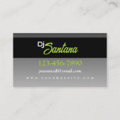 Speaker Blast Visitekaartje (Achterkant)