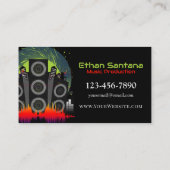 Speaker Blast Visitekaartje (Achterkant)