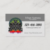 Speaker Blast Visitekaartje (Achterkant)