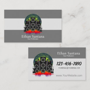 Speaker Blast Visitekaartje