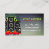 Speaker Blast Visitekaartje (Achterkant)