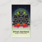 Speaker Blast Visitekaartje (Voorkant)