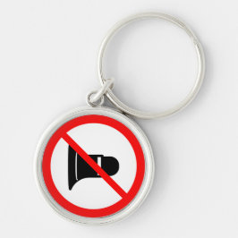 Speaker Volume Sign | Premium-Sleutelhanger Sleutelhanger