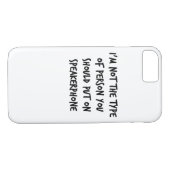 Speakerphone Case-Mate iPhone Case (Achterkant (Horizontaal))