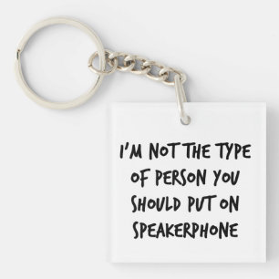 Speakerphone Sleutelhanger