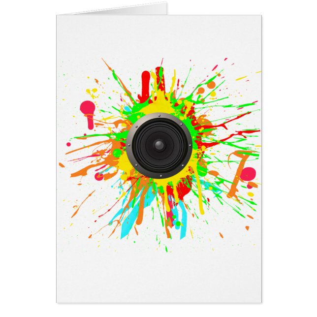 Speakersplatter - DJ Music Disk Jockey Audio (Voorkant)