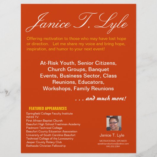 SPEAKiT-reclamebrochure Flyer (Achterkant)