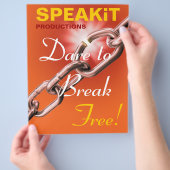 SPEAKiT-reclamebrochure Flyer (Hand)