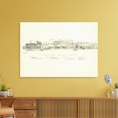Spear East Side Market and Mission Canvas Afdruk (Insitu (Woonkamer))