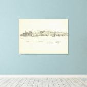 Spear East Side Market and Mission Canvas Afdruk (Insitu (Houten vloer))