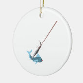 Spear Gevist Keramisch Ornament (Links)