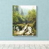 Spearfish Canyon Canvas Afdrukken (Insitu (Houten vloer))