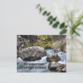 Spearfish Canyon Creek Briefkaart (Staand voorkant)