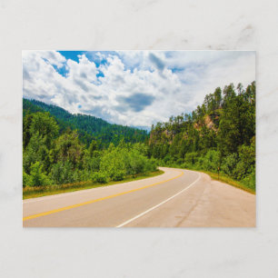 Spearfish Canyon Schilderachtig Byway, South Dakot Briefkaart