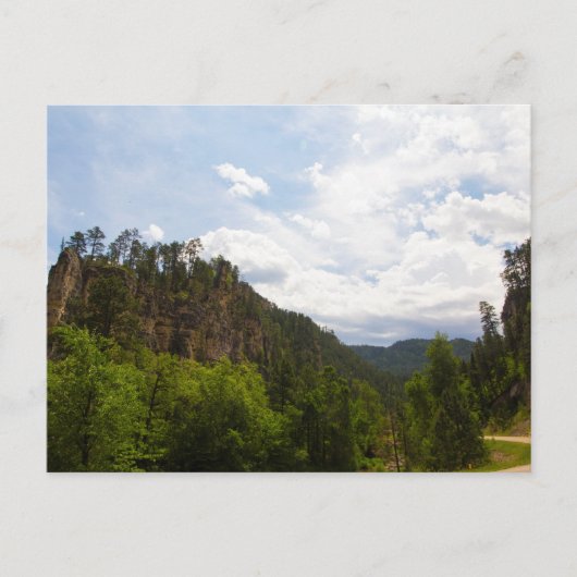 Spearfish Canyon, South Dakota Briefkaart (Voorkant)