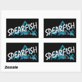 Spearfish South Dakota Berg Rechthoekige Sticker (Vel)