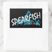 Spearfish South Dakota Berg Rechthoekige Sticker (Tas)