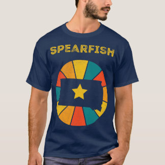 Spearfish South Dakota  Distress Souvenir T-shirt