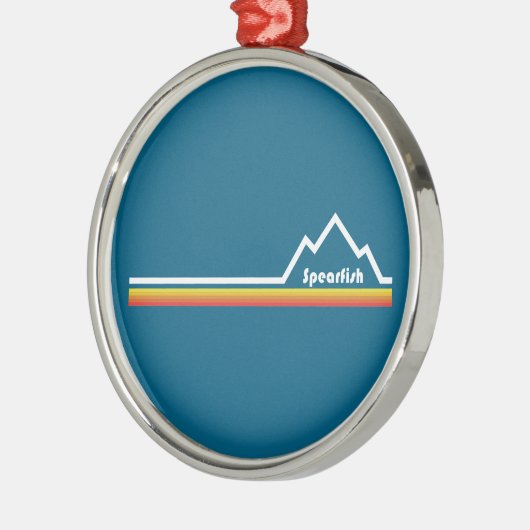 Spearfish South Dakota Metalen Ornament (Links)