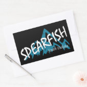 Spearfish South Dakota Mountain Rechthoekige Sticker (Envelop)