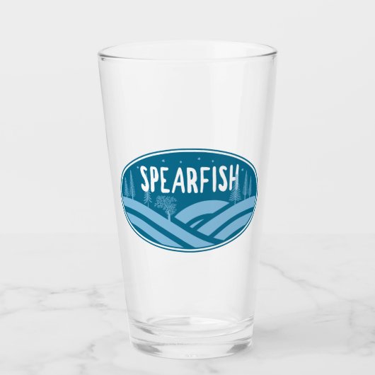 Spearfish South Dakota Outdoors Glas (Voorkant)
