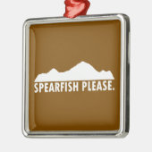 Spearfish South Dakota Please Metalen Ornament (Links)