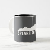 Spearfish South Dakota Please Tweekleurige Koffiemok (Voorkant links)