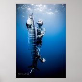 Spearfish wahoo poster (Voorkant)