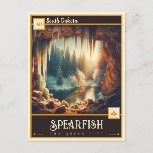 Spearfish, Zuid-Dakota |  Briefkaart (Voorkant)