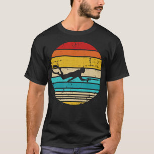 Spearfishing Vintage retro T-shirt