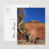 Spearhead Mesa in Monument Valley Briefkaart (Voorkant / Achterkant)