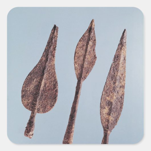 Spearhead Vierkante Sticker (Voorkant)