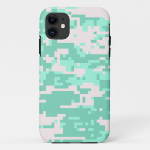 Spearmint Digitale Camouflagepatroon Case-Mate iPhone Case