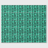 Spearmint, gomaroma cadeaupapier (Vlak)