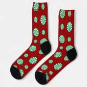 Spearmint Polka Dots Sokken (Links)