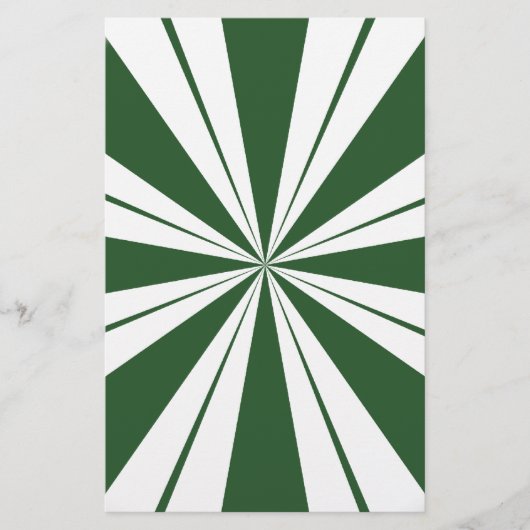 Spearmint Stripe Snoep Briefpapier (Voorkant)