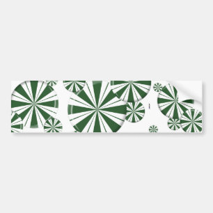 Spearmint Stripe Snoep Bumpersticker