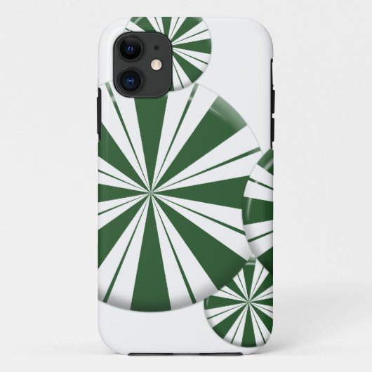 Spearmint Stripe Snoep Case-Mate iPhone Case (Achterkant)
