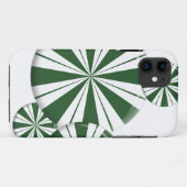 Spearmint Stripe Snoep Case-Mate iPhone Case (Achterkant (horizontaal))