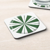 Spearmint Stripe Snoep Drankjes Onderzetter (Linkerzijde)