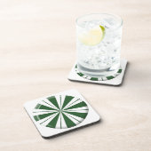 Spearmint Stripe Snoep Drankjes Onderzetter (Rechterzijde)
