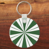 Spearmint Stripe Snoep Sleutelhanger (Voorkant)