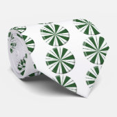 Spearmint Stripe Snoep Stropdas (Opgerold)