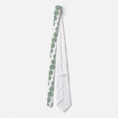 Spearmint Stripe Snoep Stropdas (Achterkant)