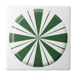 Spearmint Stripe Snoep Tegeltje