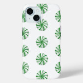 Spearmint Swirl Hoesje-Mate iPhone case (Achterkant)