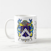Spears Family Coat of Arms Mok (Links)