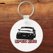 Spec E30-auto Sleutelhanger (Voorkant)